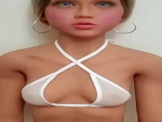 I have sex clip with a attractive and perky young sex doll