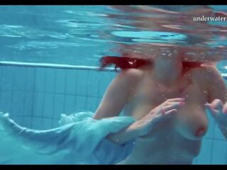 Piyavka Chehova big bouncy juicy tits underwater x rated clip shows