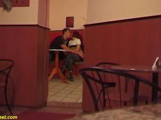 Anal x rated video in a Public Coffee Shop, Free HD porn a6