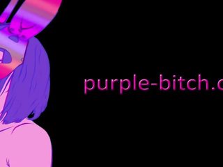 Amateur young female Purple_bitch show