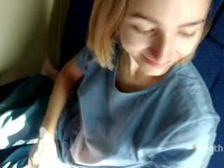 Double Cum in Mouth for beauty Traveler in Train: HD xxx clip 4e | xHamster