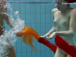 Two Redheads Swimming grand Hot, Free HD xxx video 62