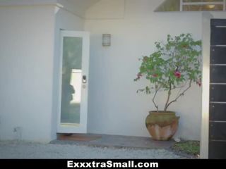 ExxxtraSmall - Tiny Small Pussy Stretched out by Huge cock